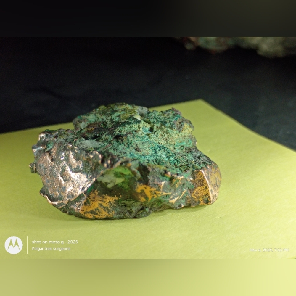 Unique Ultra Fine Upper Peninsula Michigan Native Copper Specimen & Quartz Cryst